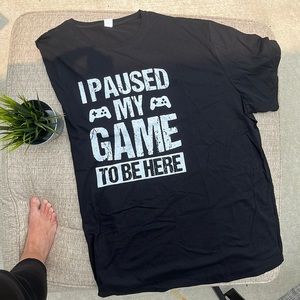 Graphic T-Shirt Men’s Color Black Size 6XL